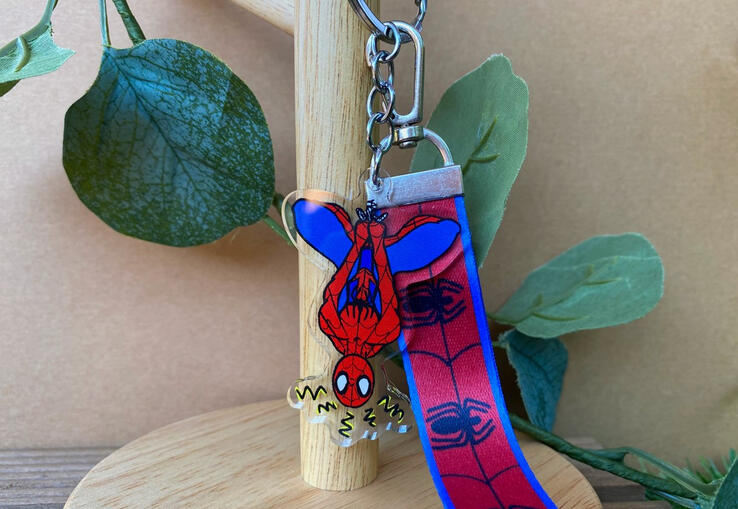 Spidey keychain