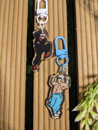 Gojo and Yuji Keychain